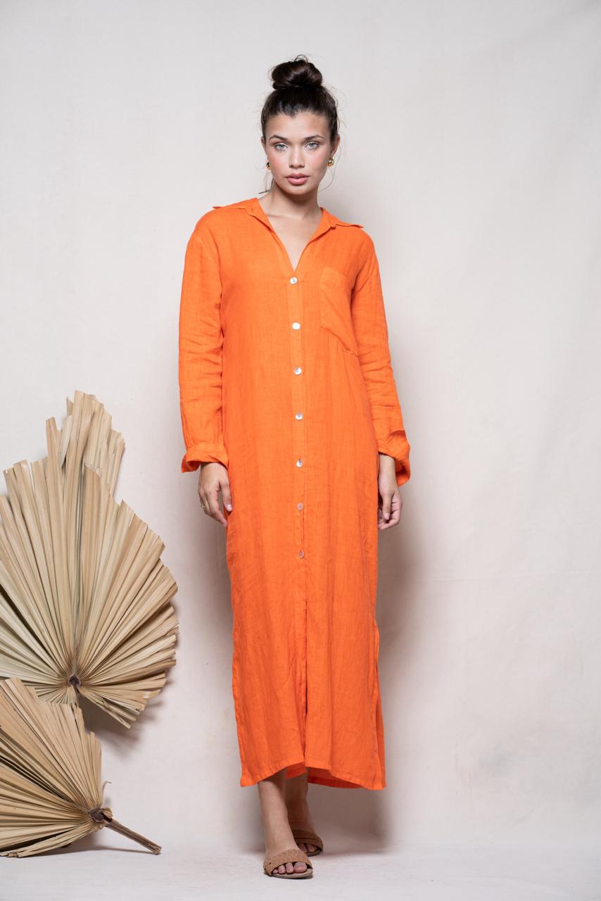 REBAJAS DE CAMISAS LARGAS LINO FLORENCE