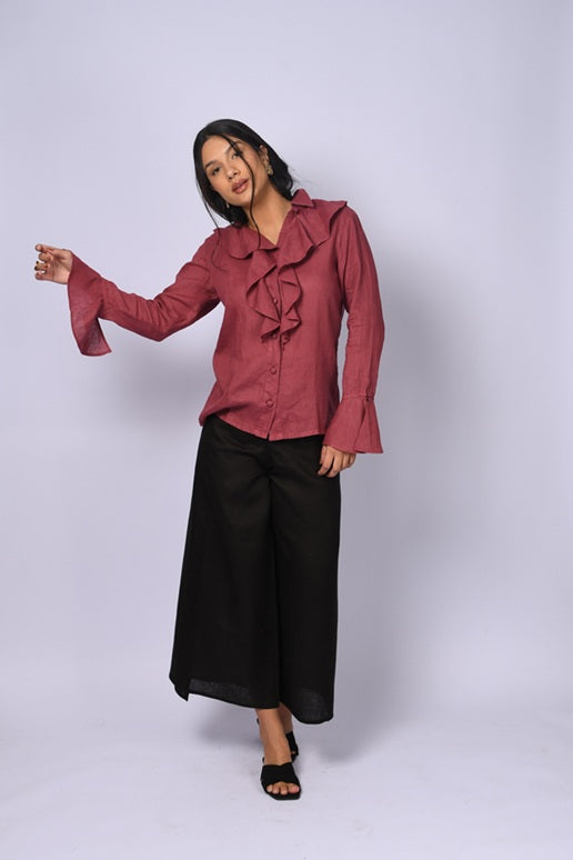 BLUSA DE SEDA GOA