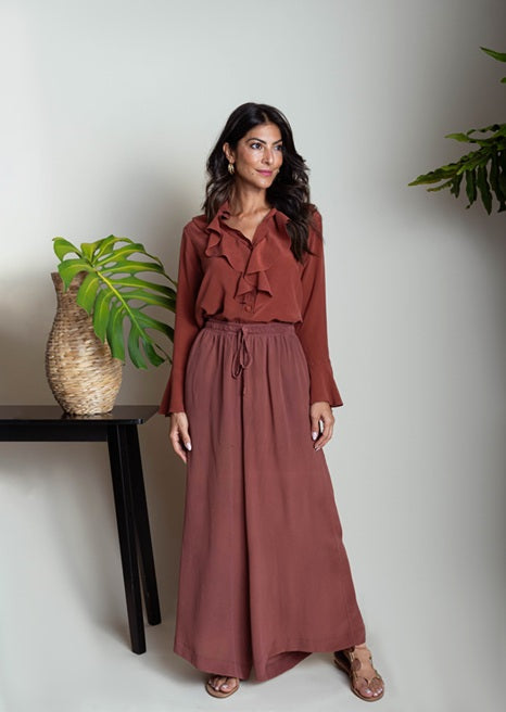 BLUSA DE SEDA GOA
