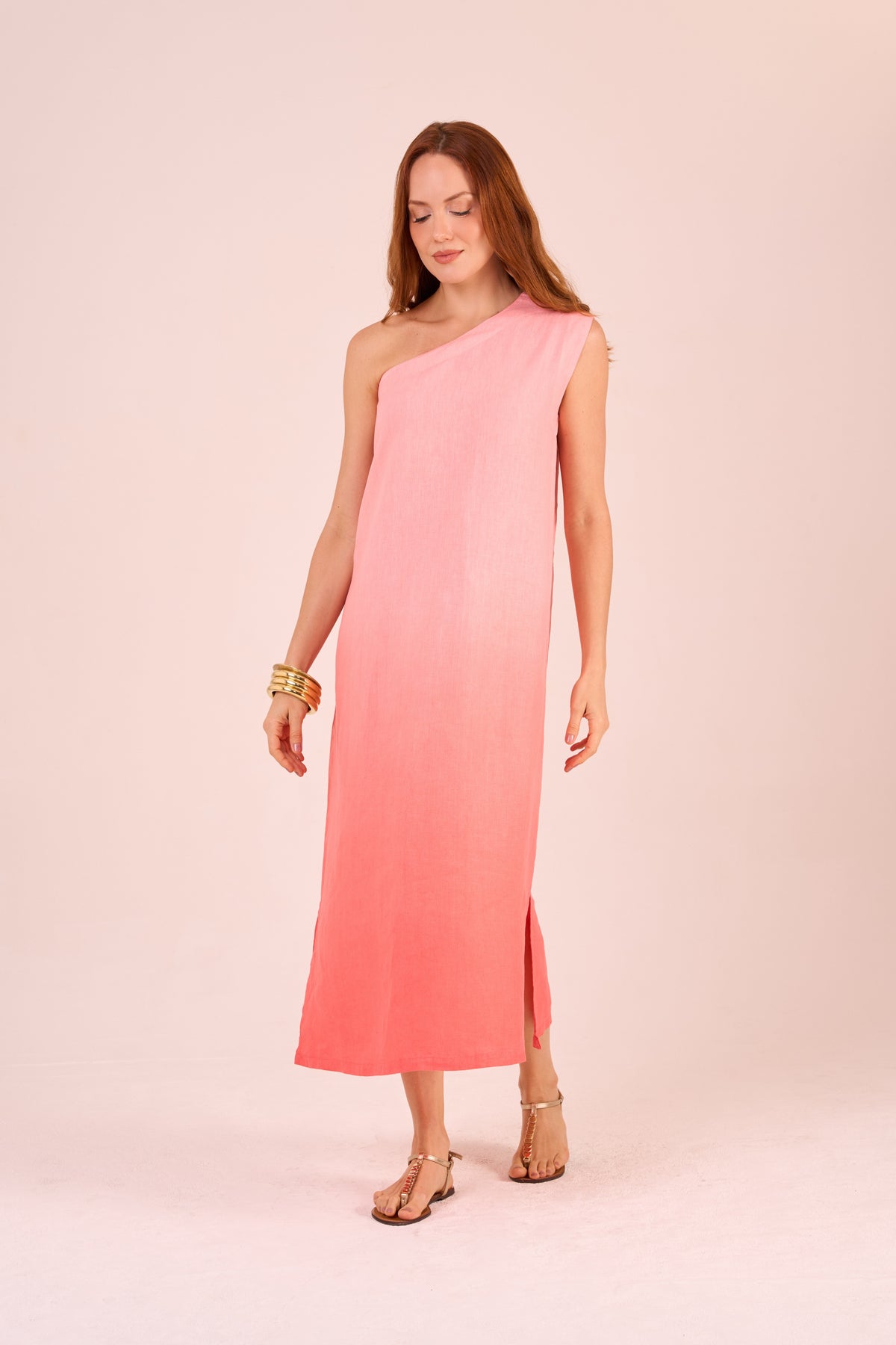 VESTIDO ATHENAS LINHO PINTADO