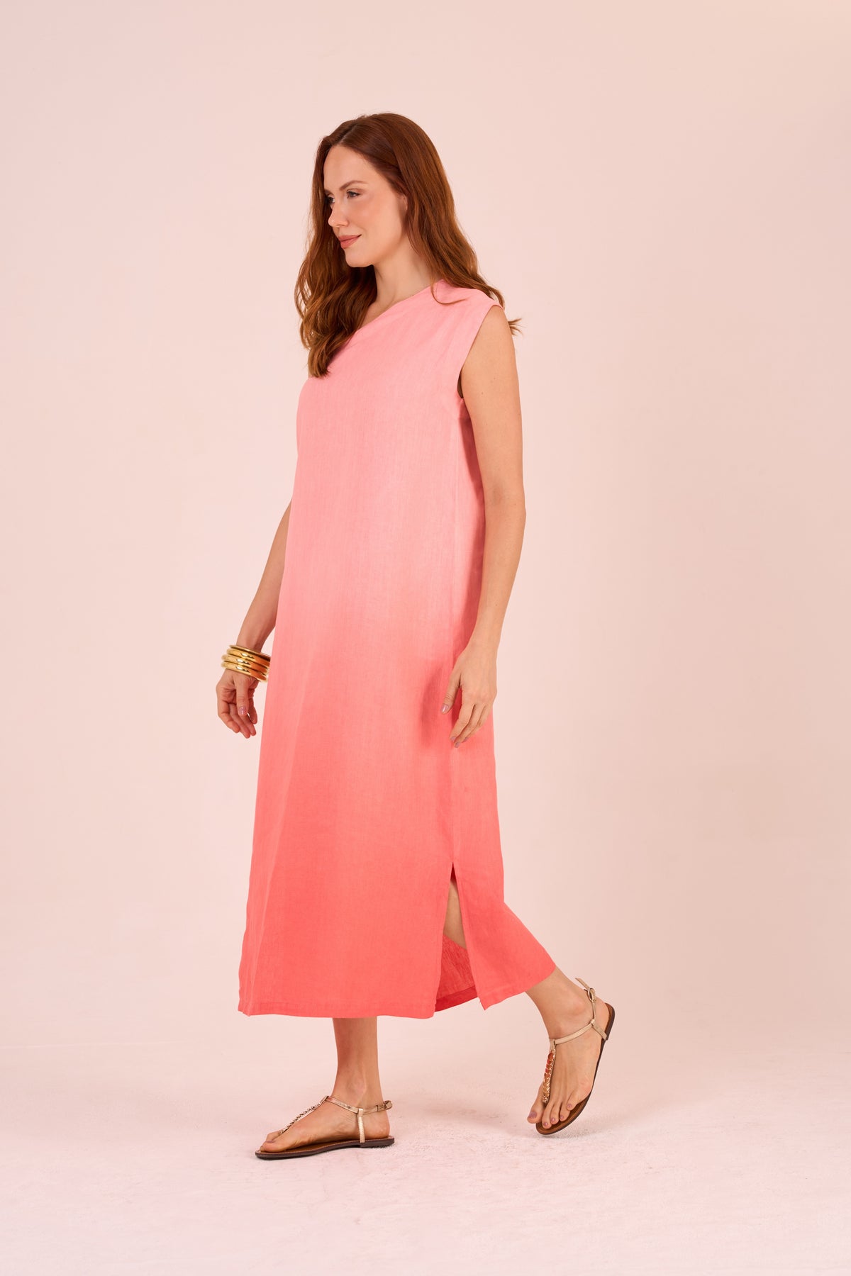 VESTIDO ATHENAS LINHO PINTADO