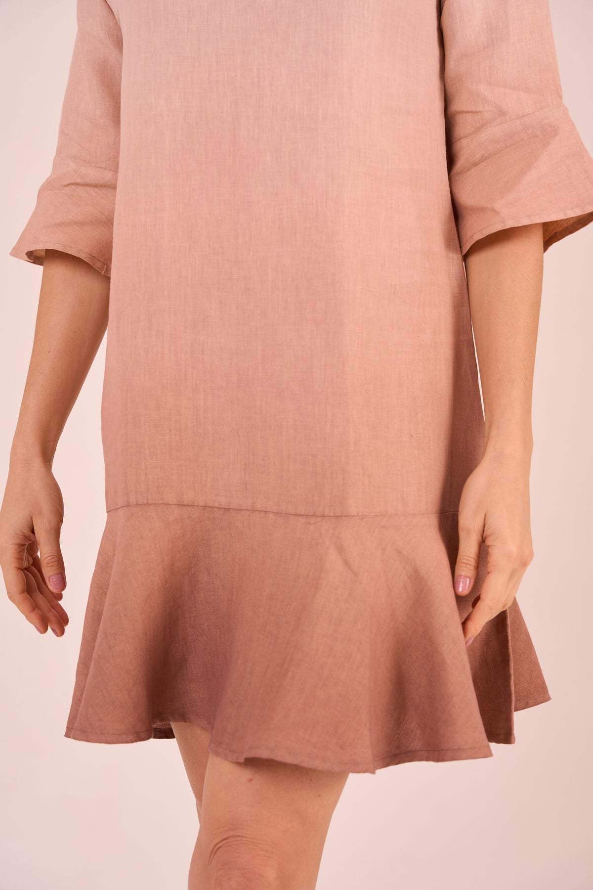 VESTIDO MARLUCE LINHO DEGRADÊ