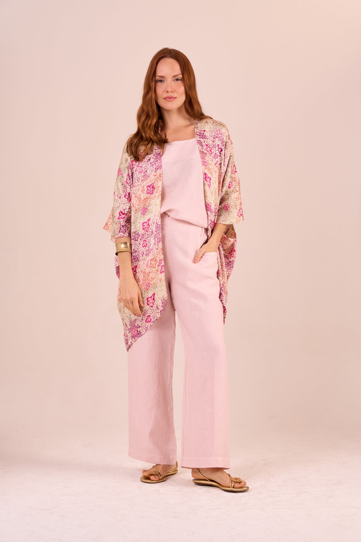 KIMONO TAJ ROSA