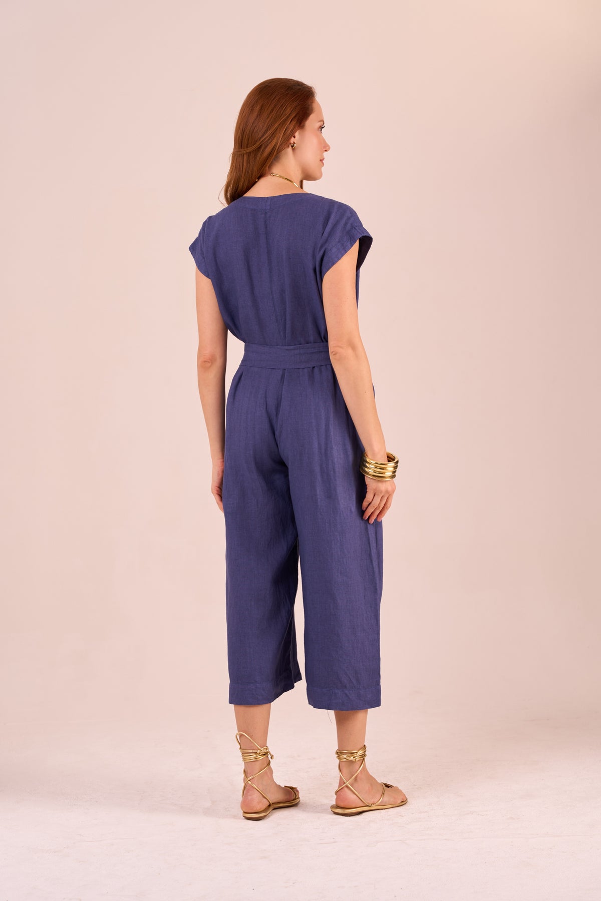NIGGEN LINEN JUMPSUIT