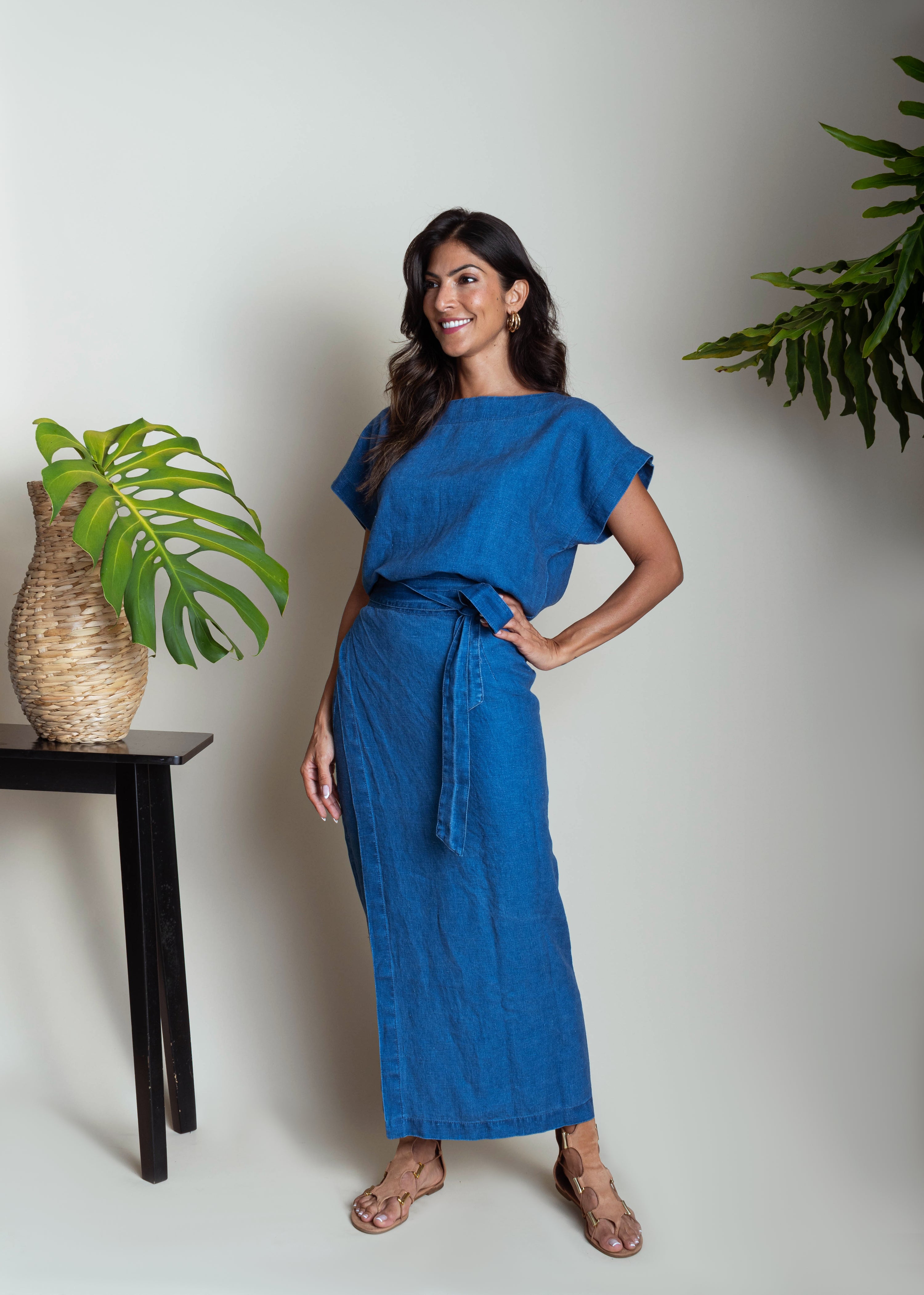 CARTAGENA LINEN BLOUSE