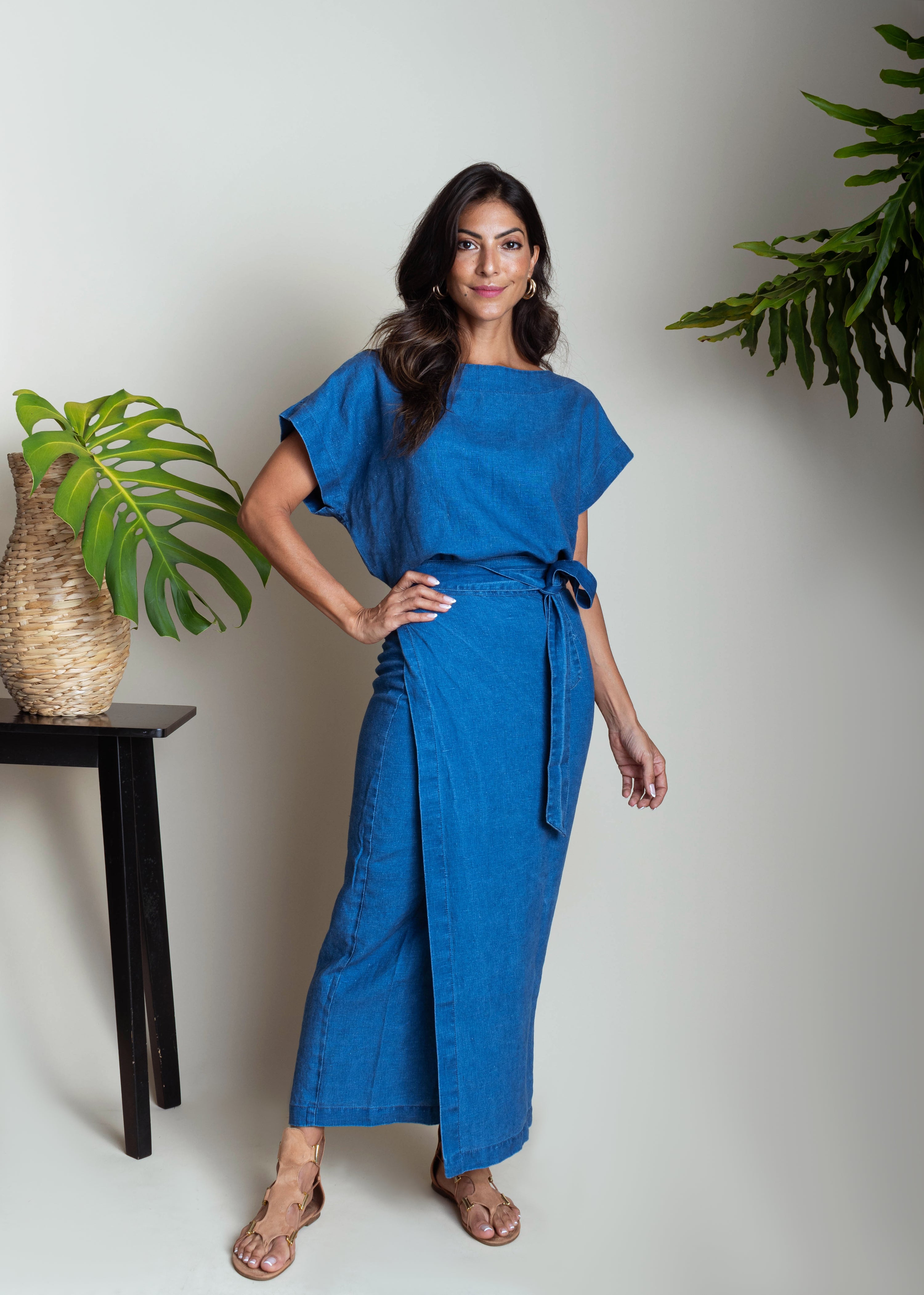 CARTAGENA LINEN BLOUSE