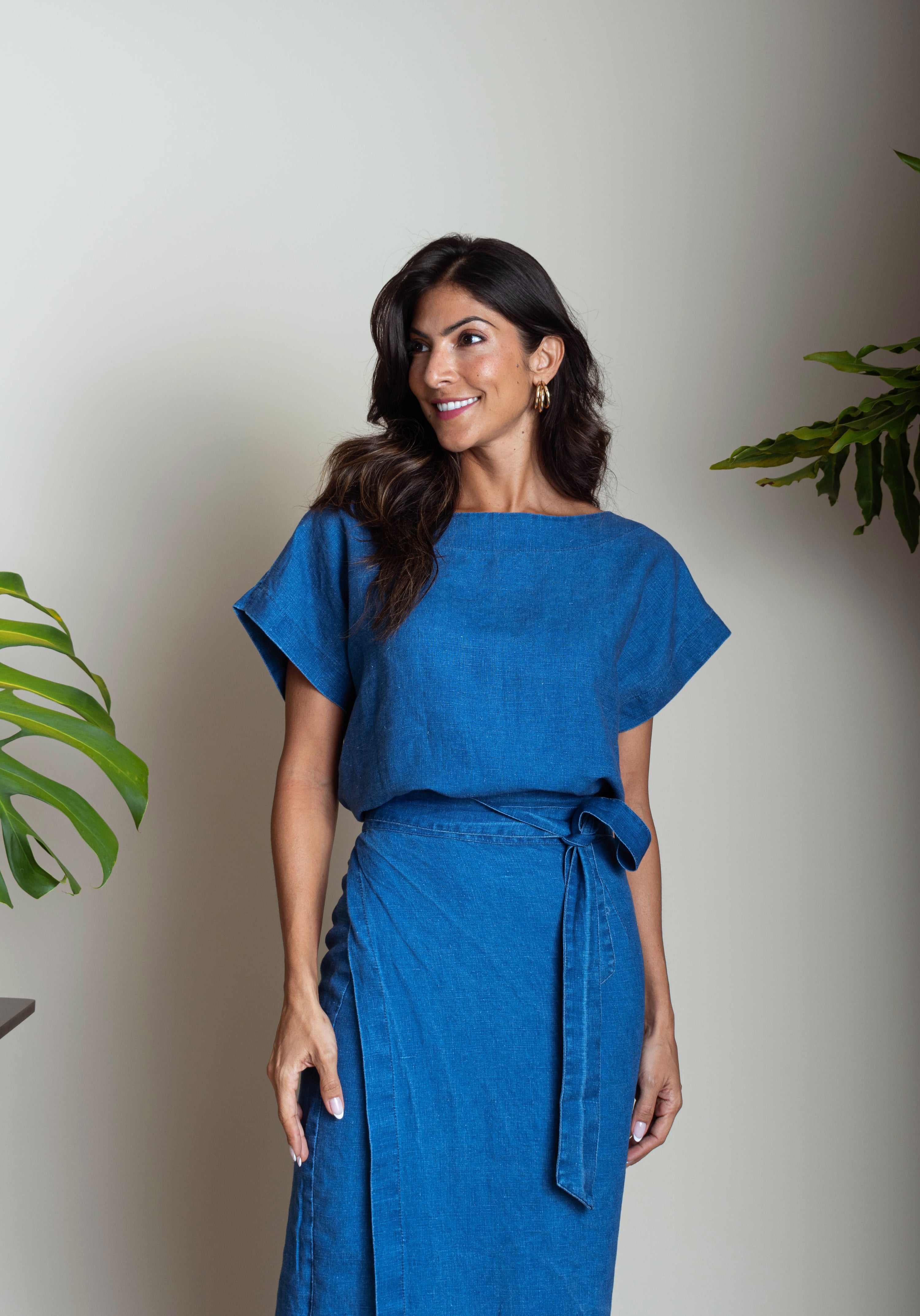 CARTAGENA LINEN BLOUSE