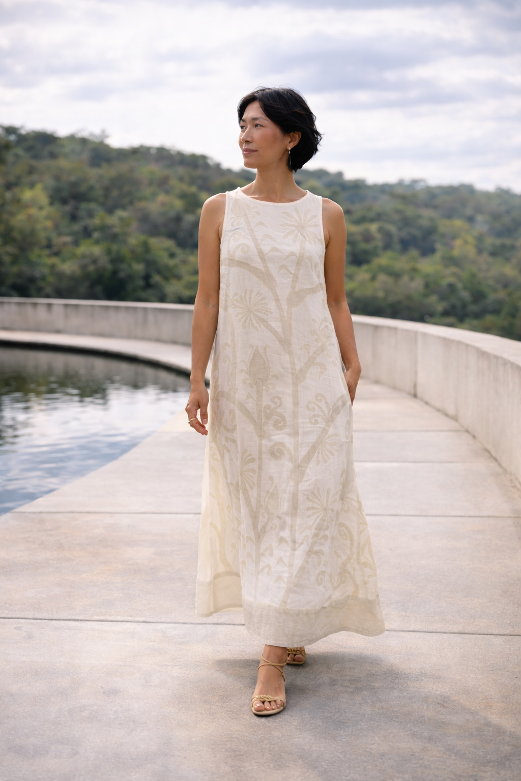 PAINTED DELHI DRESS