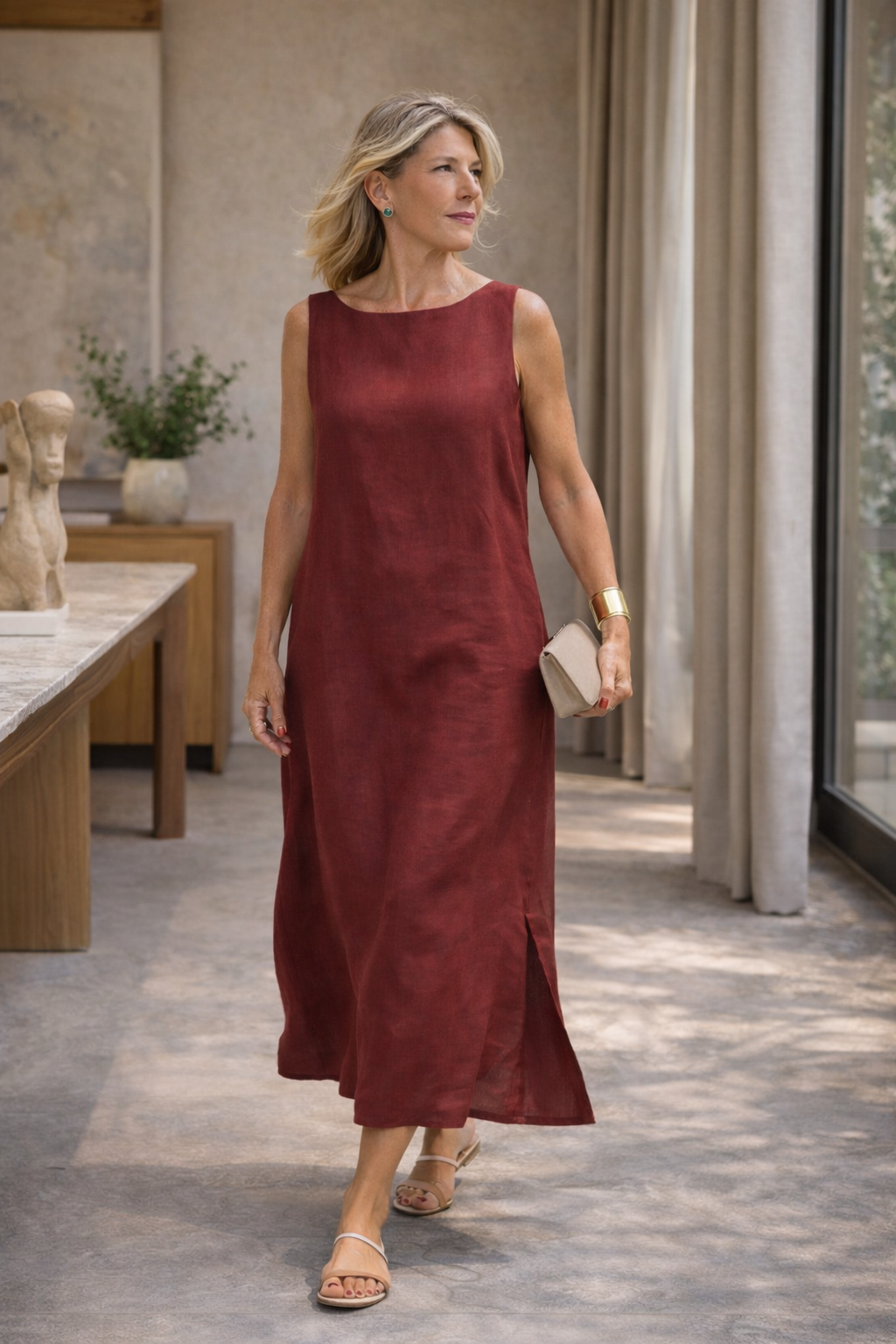 PLAIN DELHI DRESS