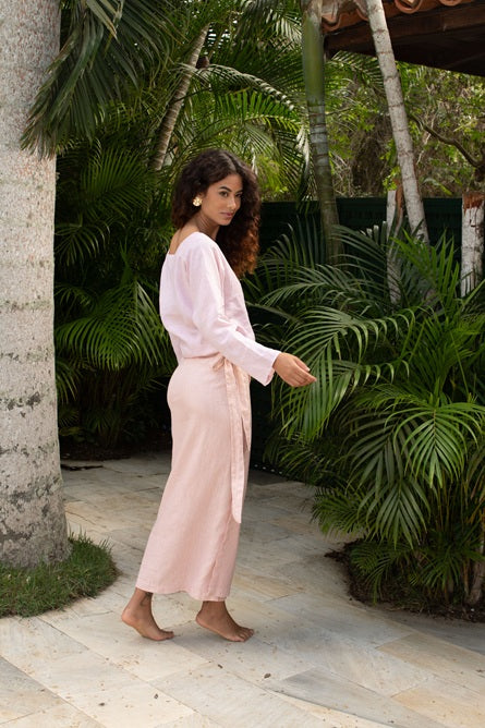 AMALFI LINEN SKIRT