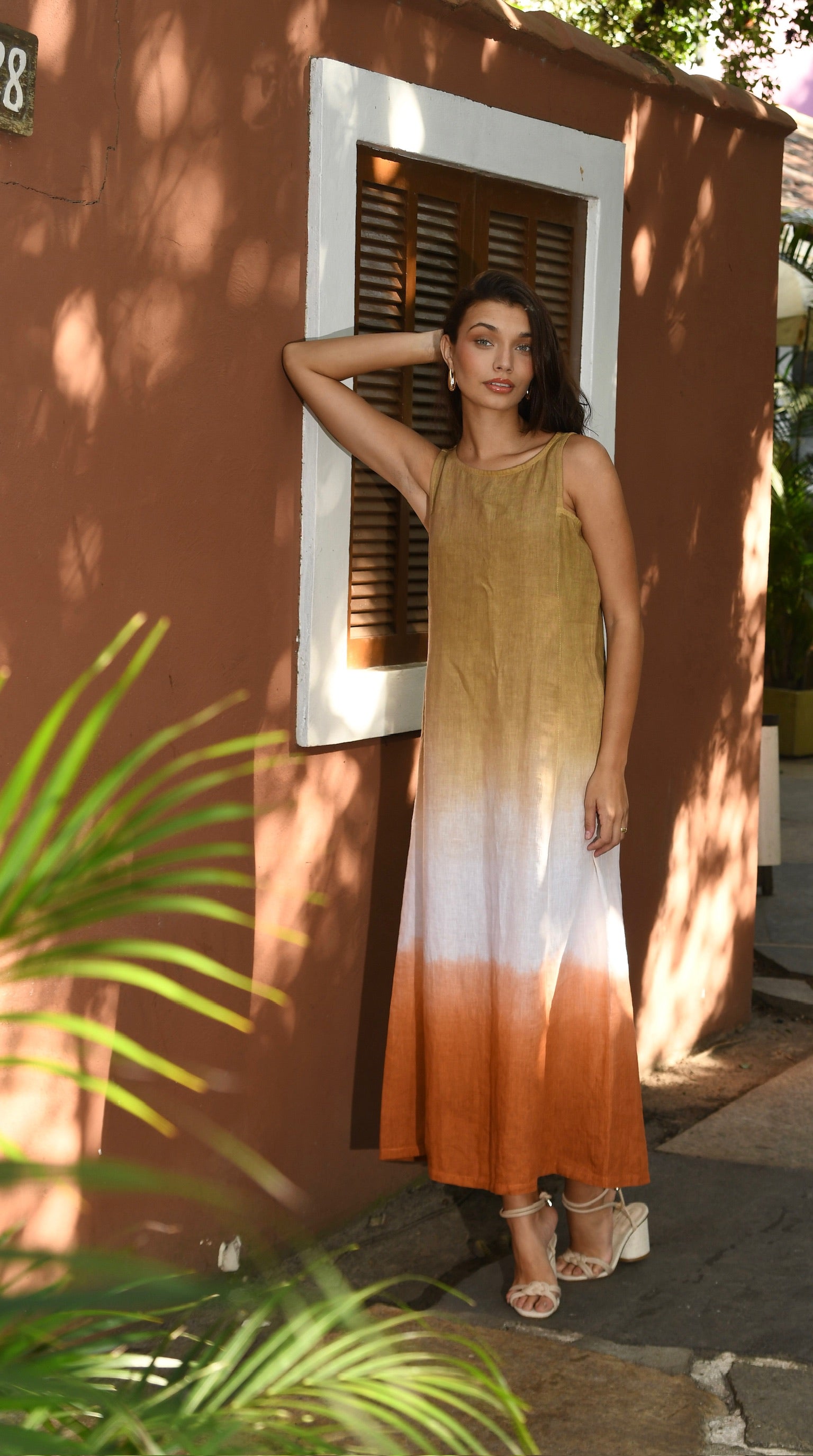 PAINTED DELHI DRESS