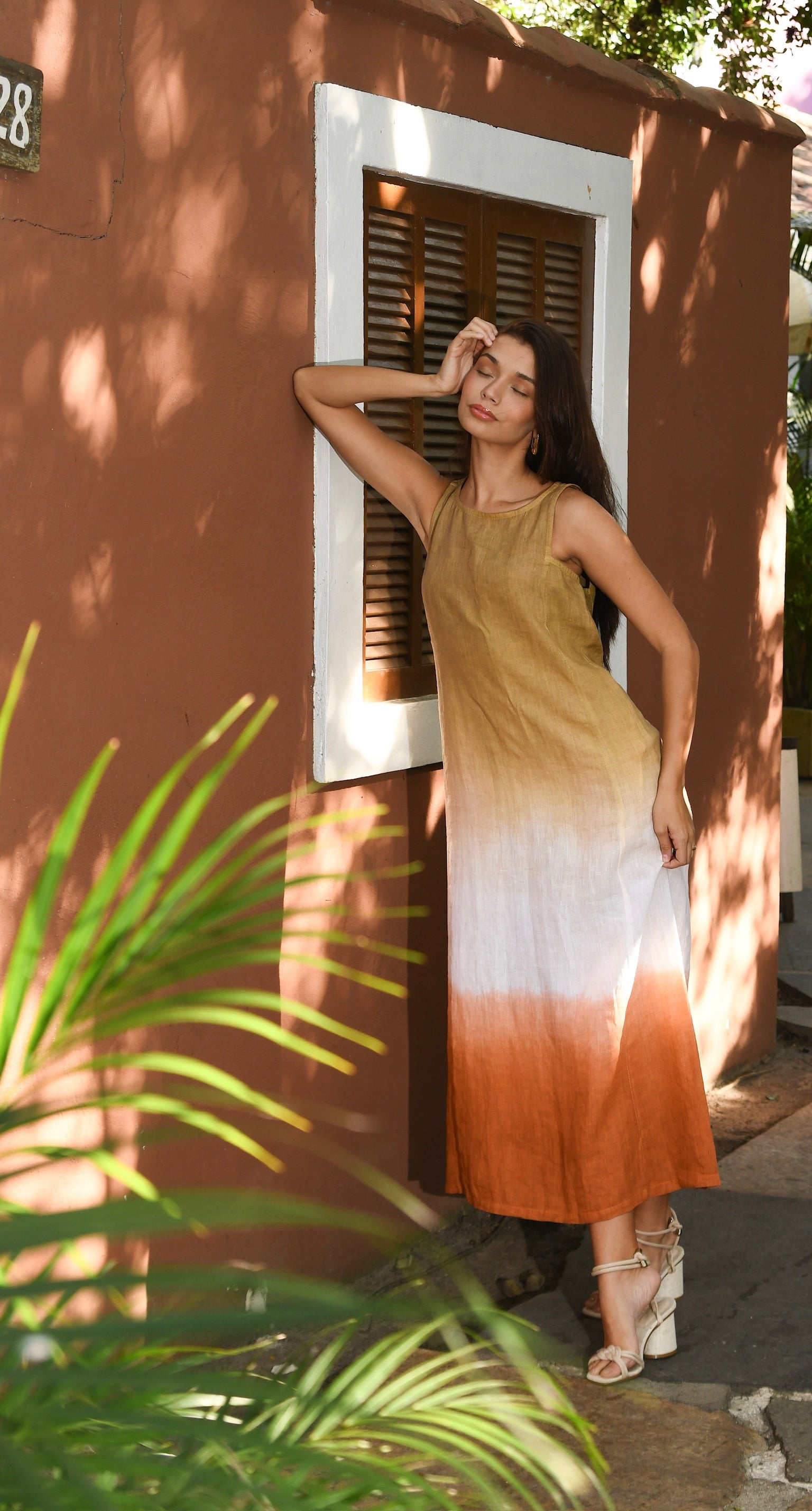 PAINTED DELHI DRESS