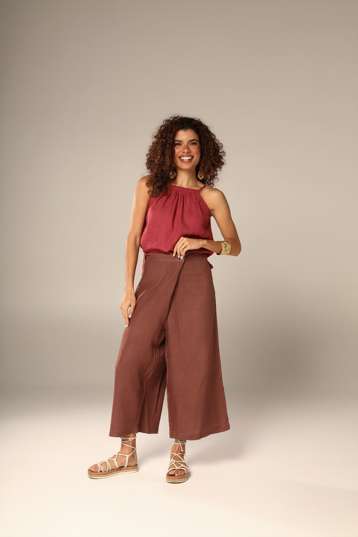 CALÇA CORUMBAU LINHO SALE