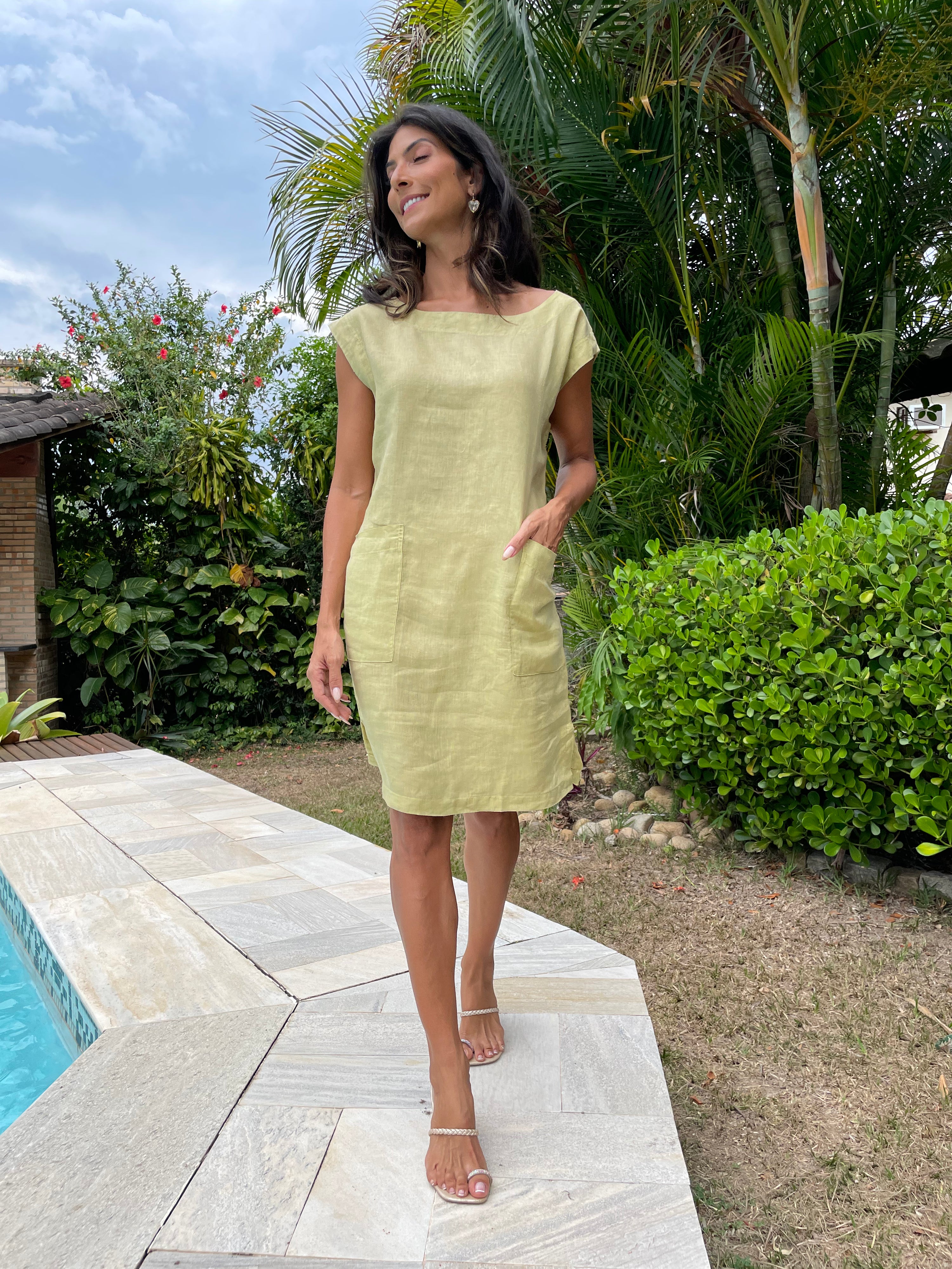 VESTIDO ITAPARICA LINHO SALE