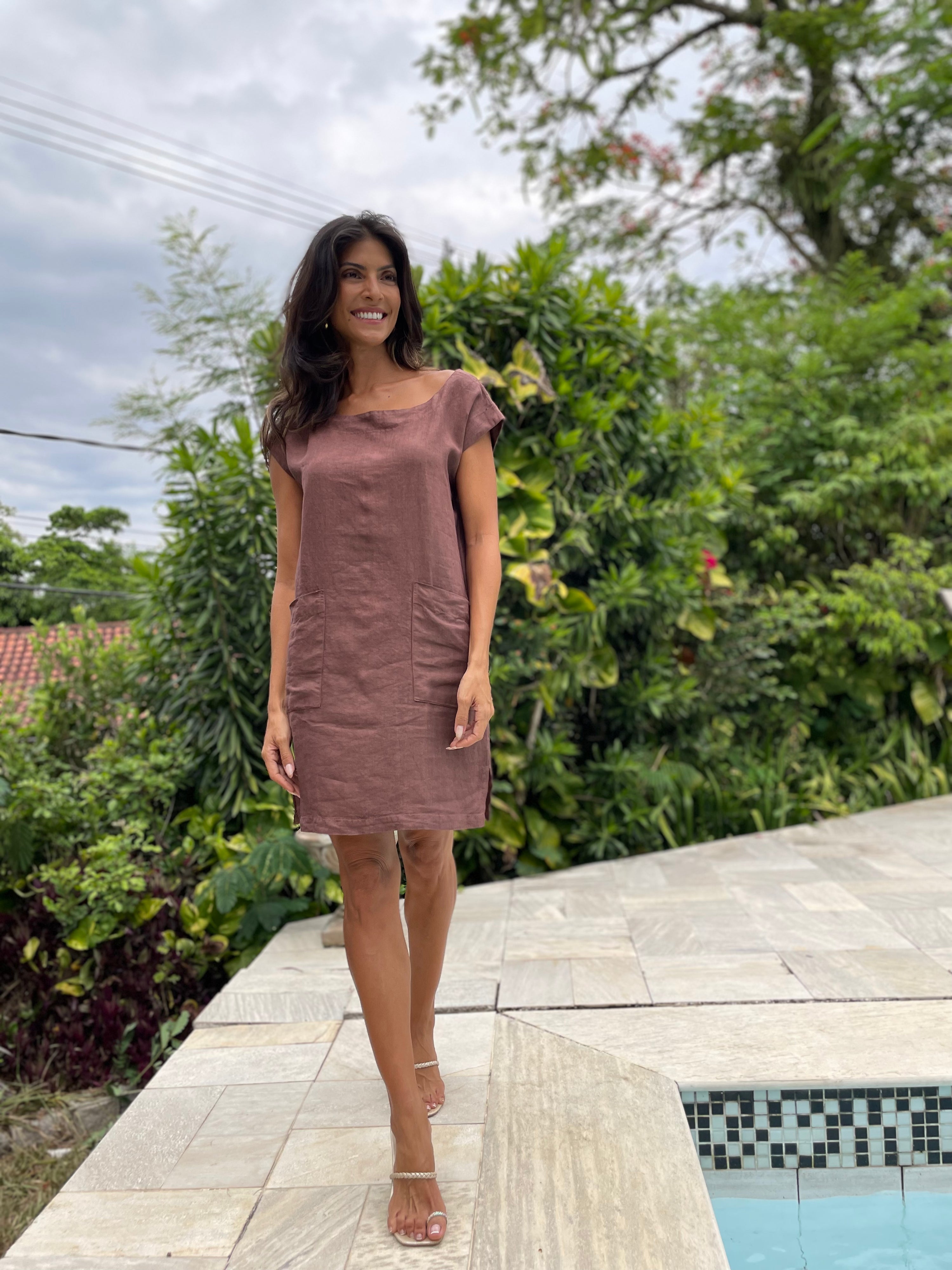 VESTIDO ITAPARICA LINHO