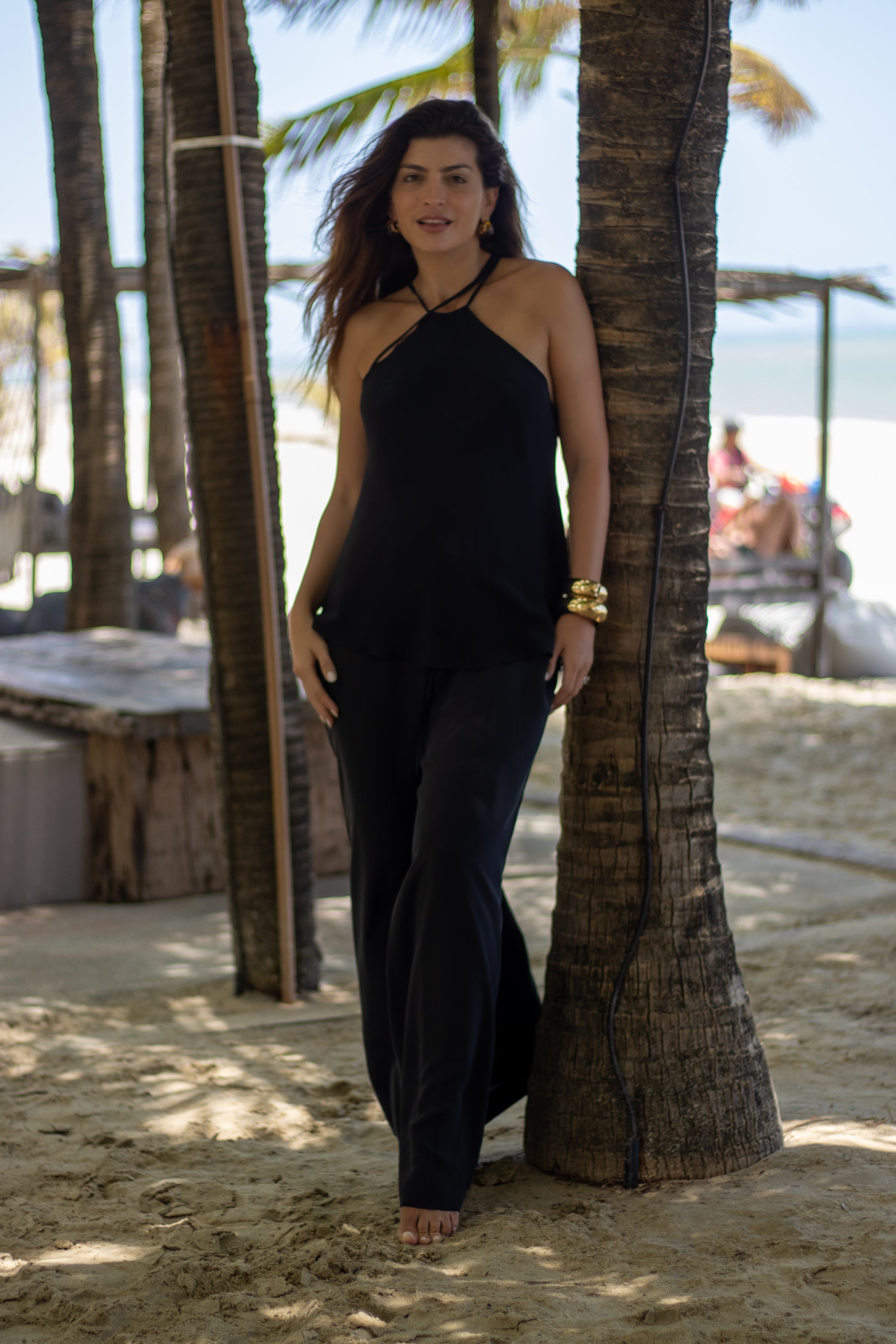 BLUSA DE SEDA LISA HERA