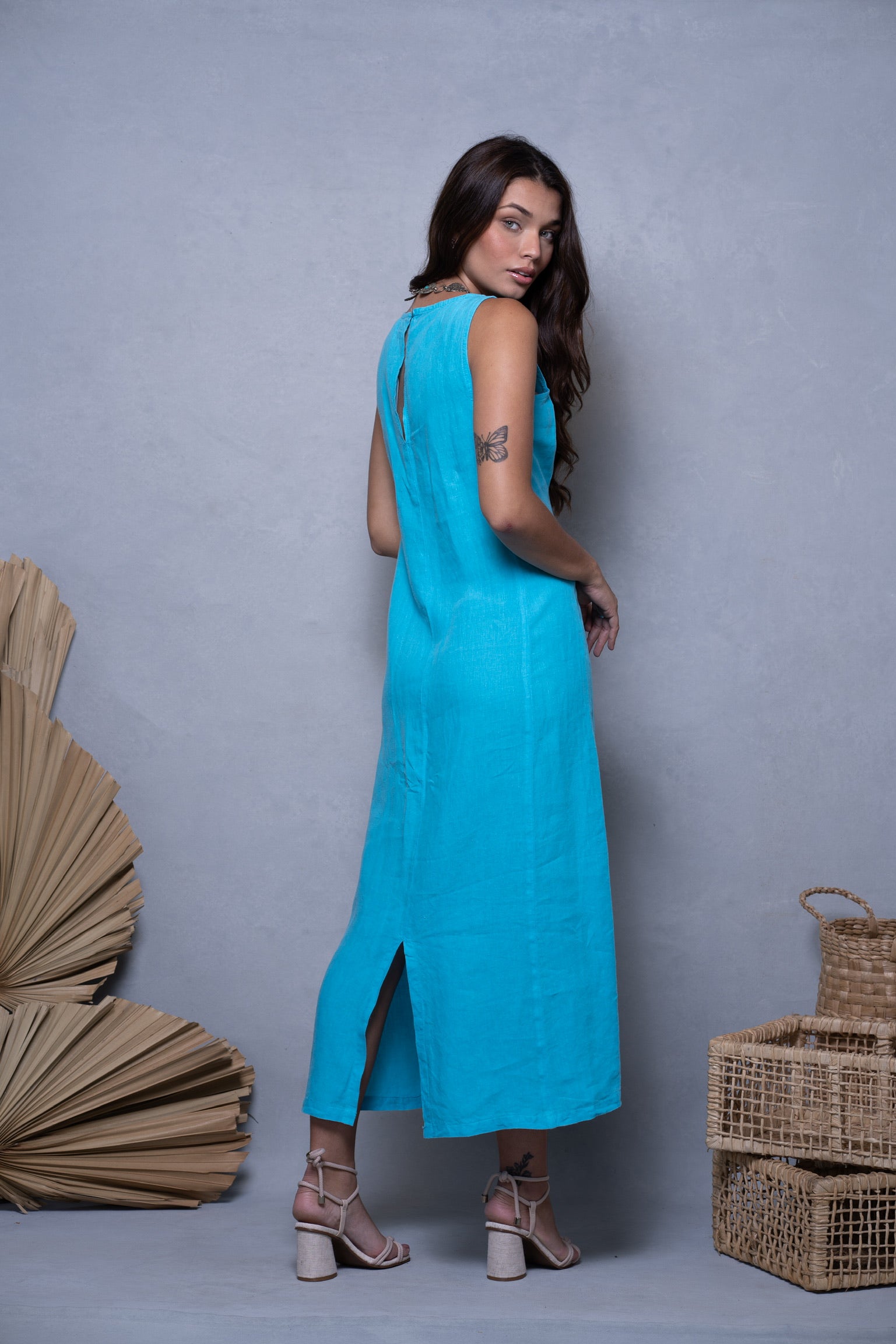 VESTIDO DELHI LISO SALE