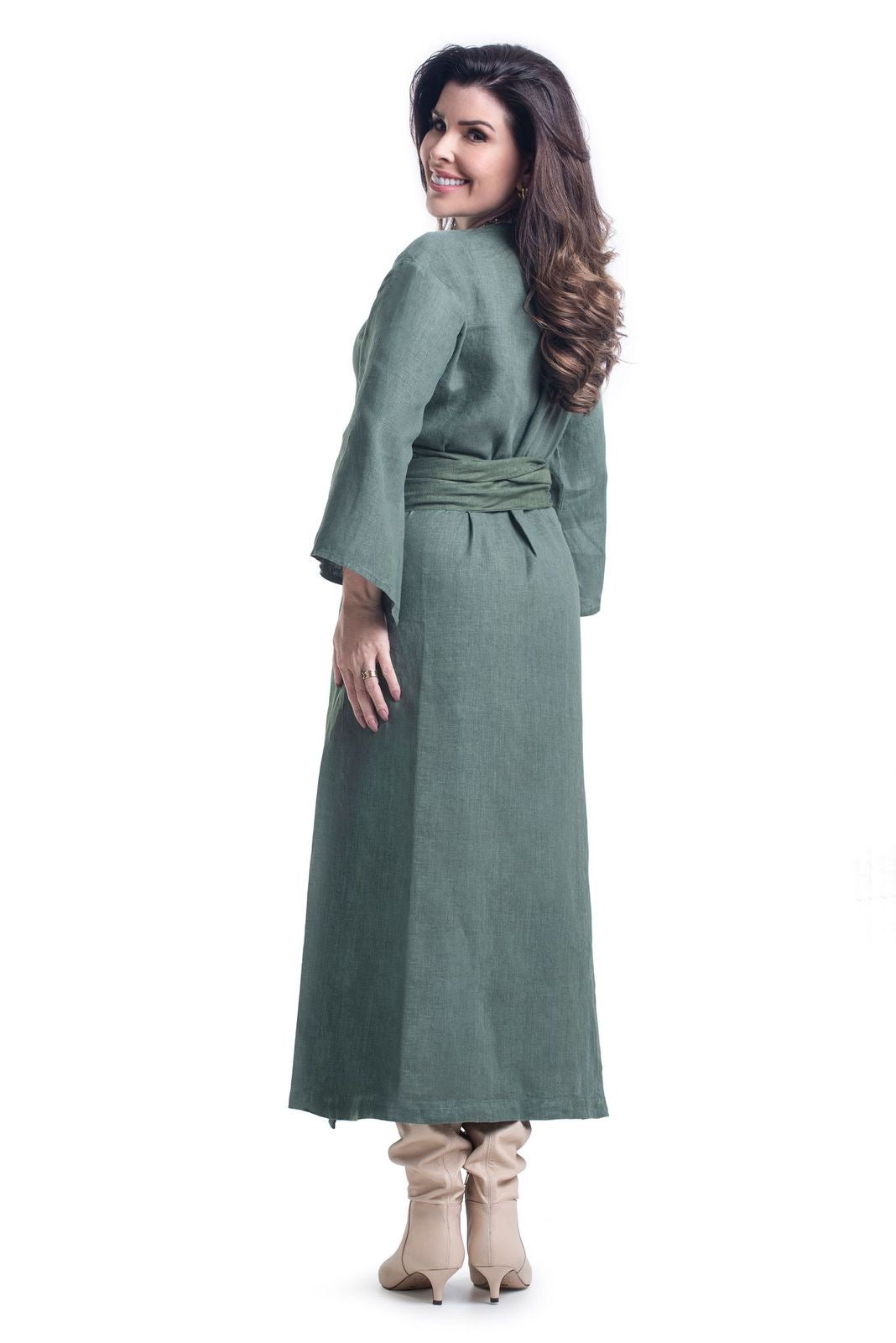 VESTIDO LADAKH LINHO