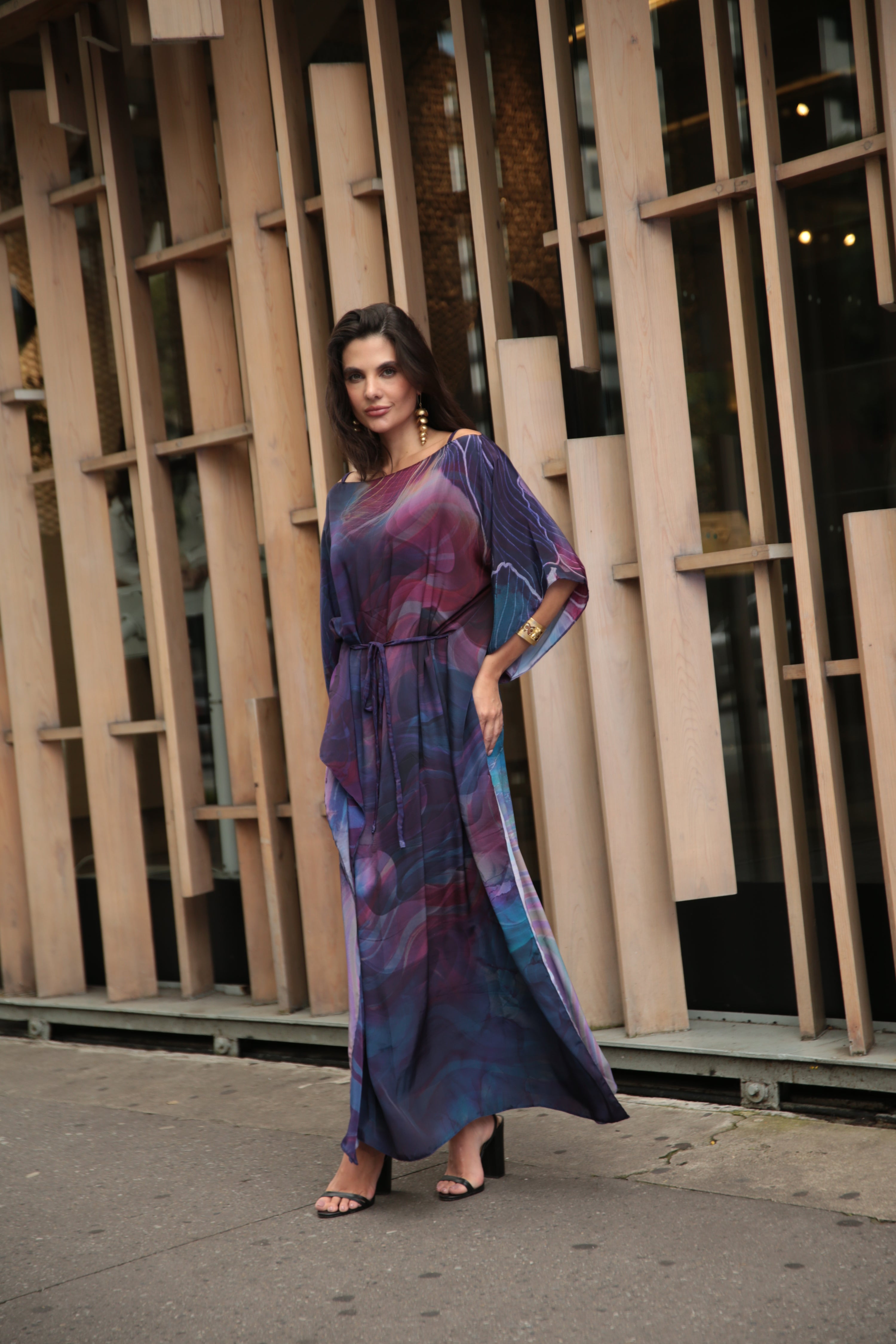 KAFTAN JAVA ROXO GALAXY