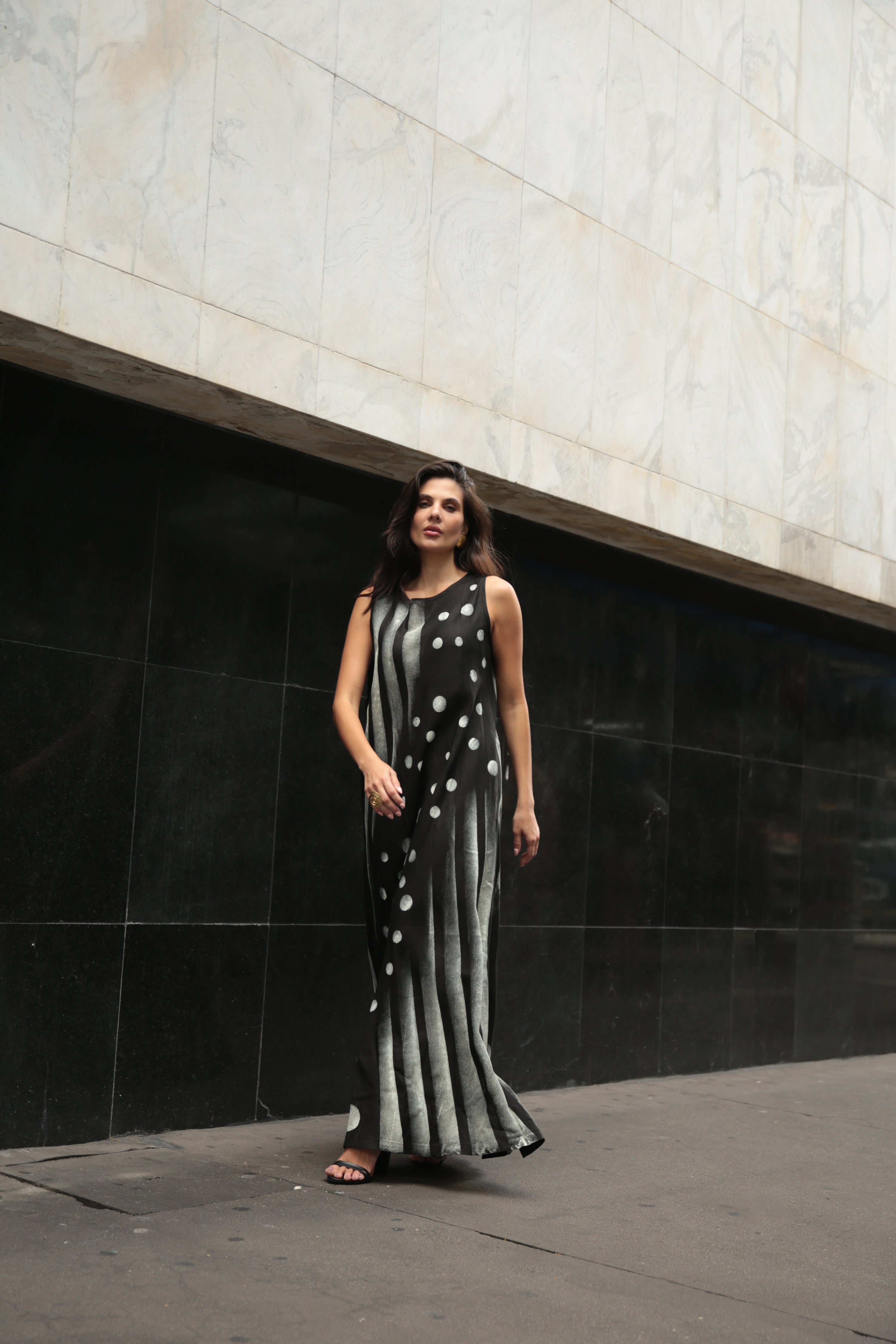 VESTIDO BARDOT PINTADO
