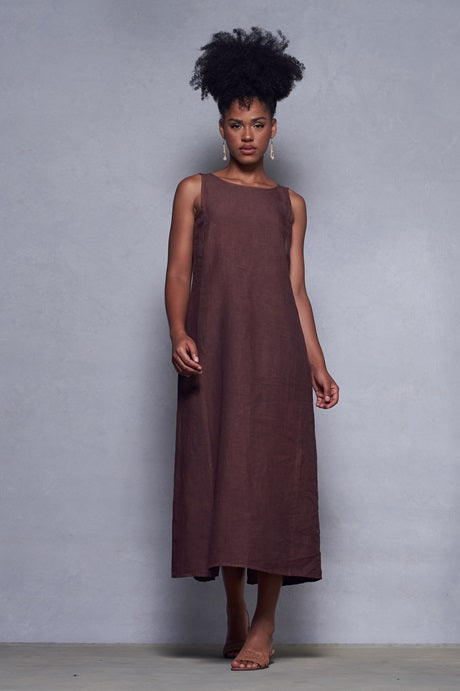 VESTIDO DELHI LINHO LISO SALE