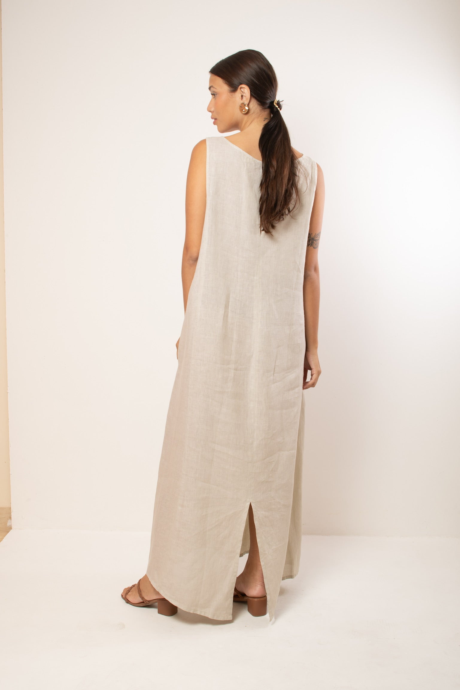 PLAIN DELHI DRESS
