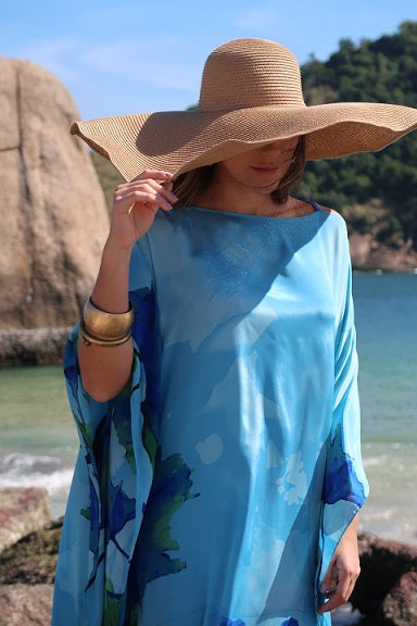 KAFTAN JAVA BLUE WATERCOLOR