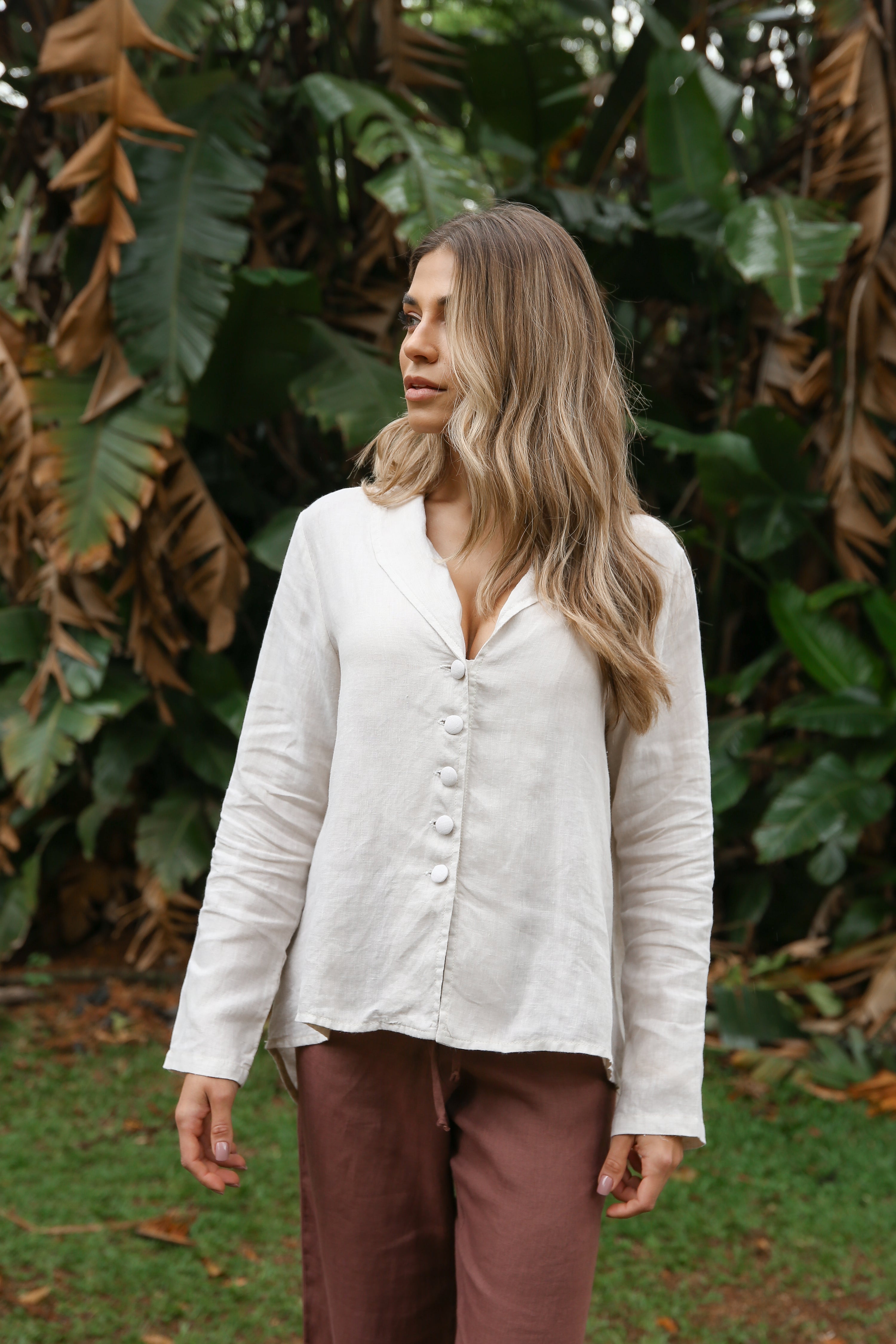 BLUSA DE LINO LAOS