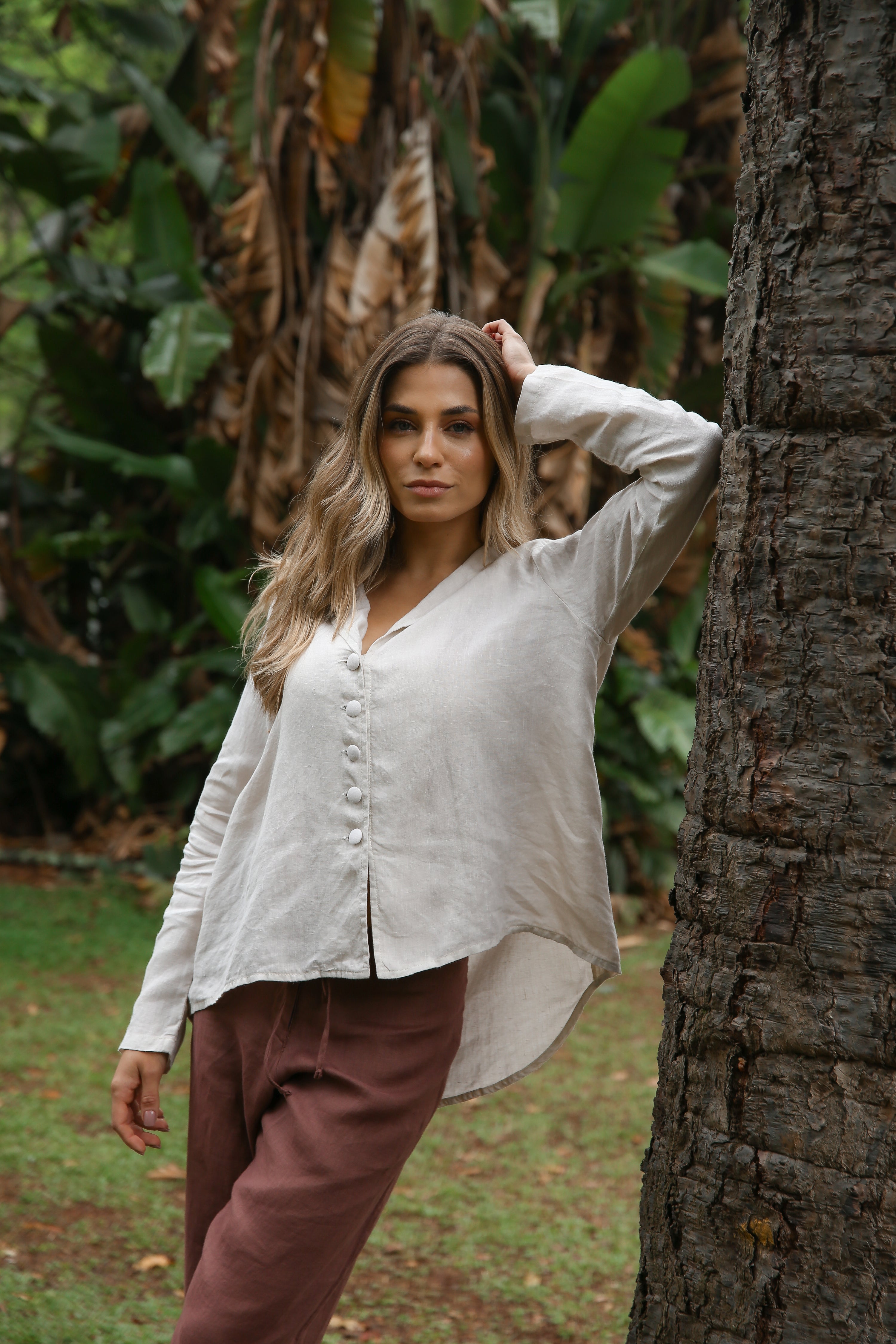 BLUSA DE LINO LAOS