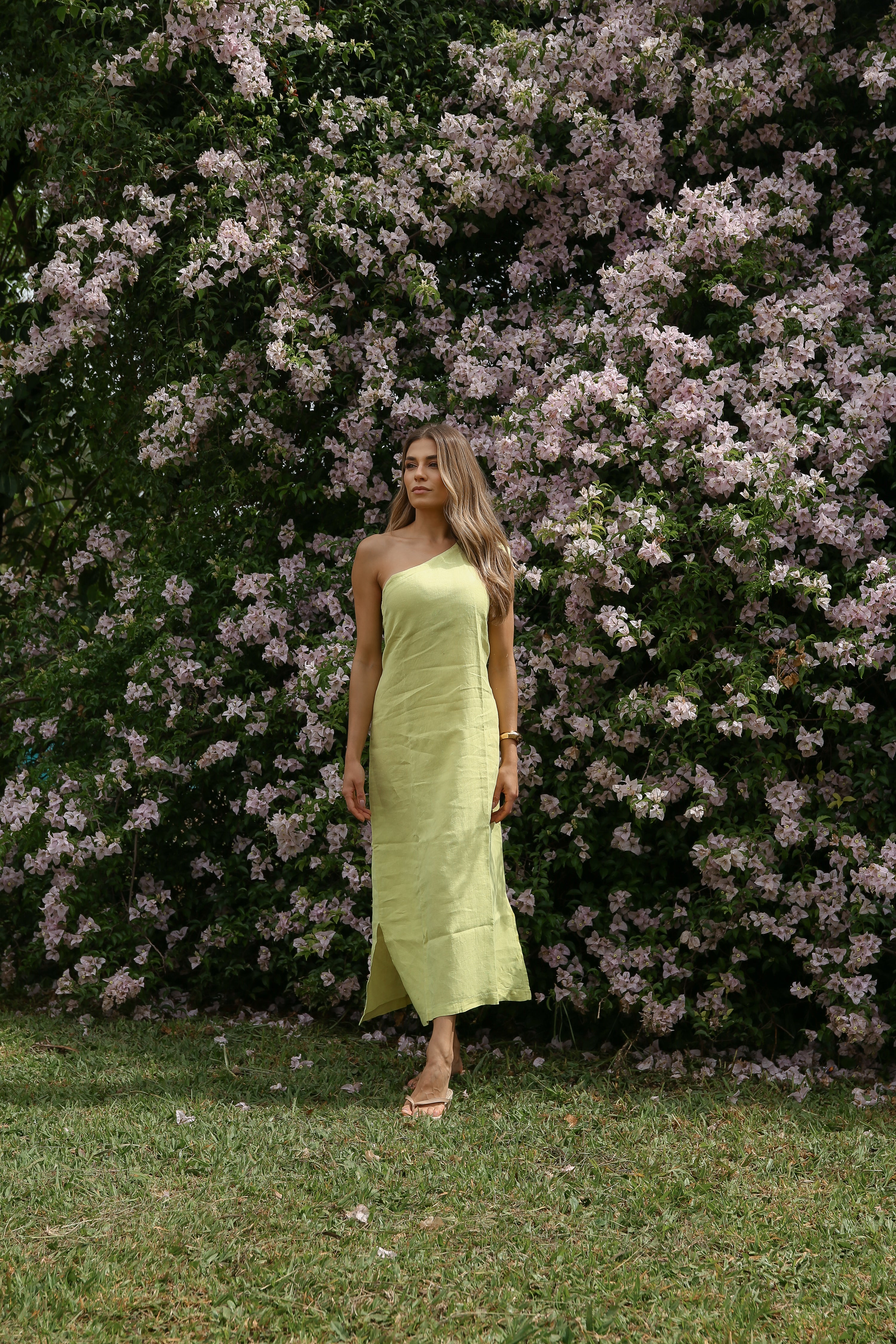 ATHENAS LINEN DRESS