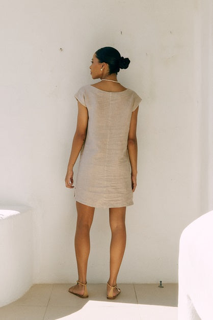VESTIDO ITAPARICA LINHO