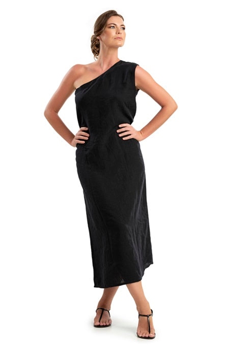 VESTIDO DE LINO ATENEA
