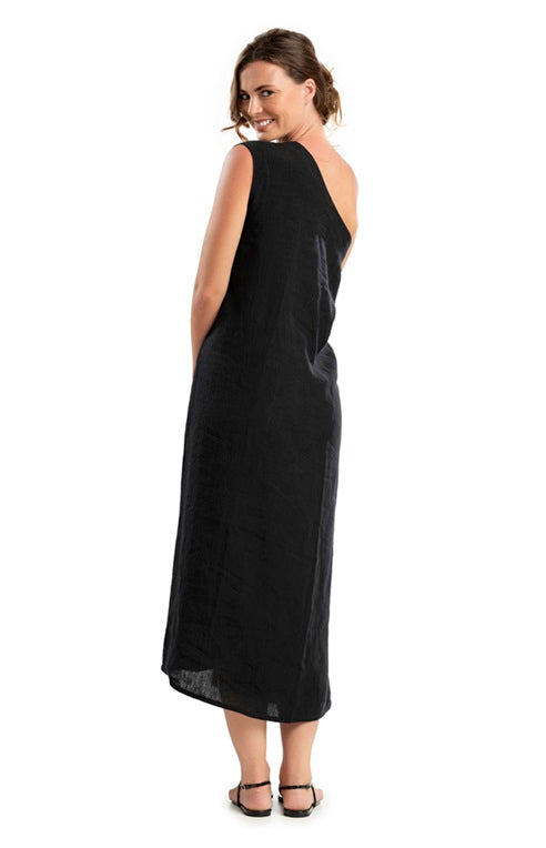 VESTIDO DE LINO ATENEA