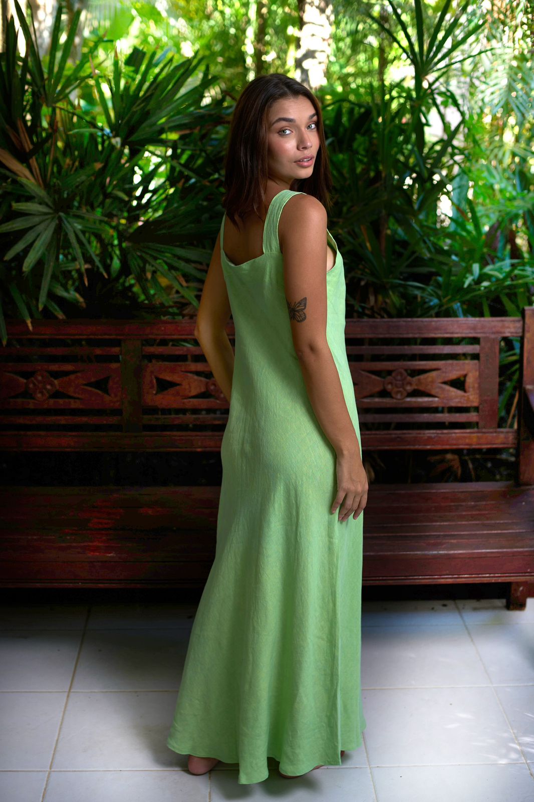 VESTIDO MEL LONGO LISO SALE