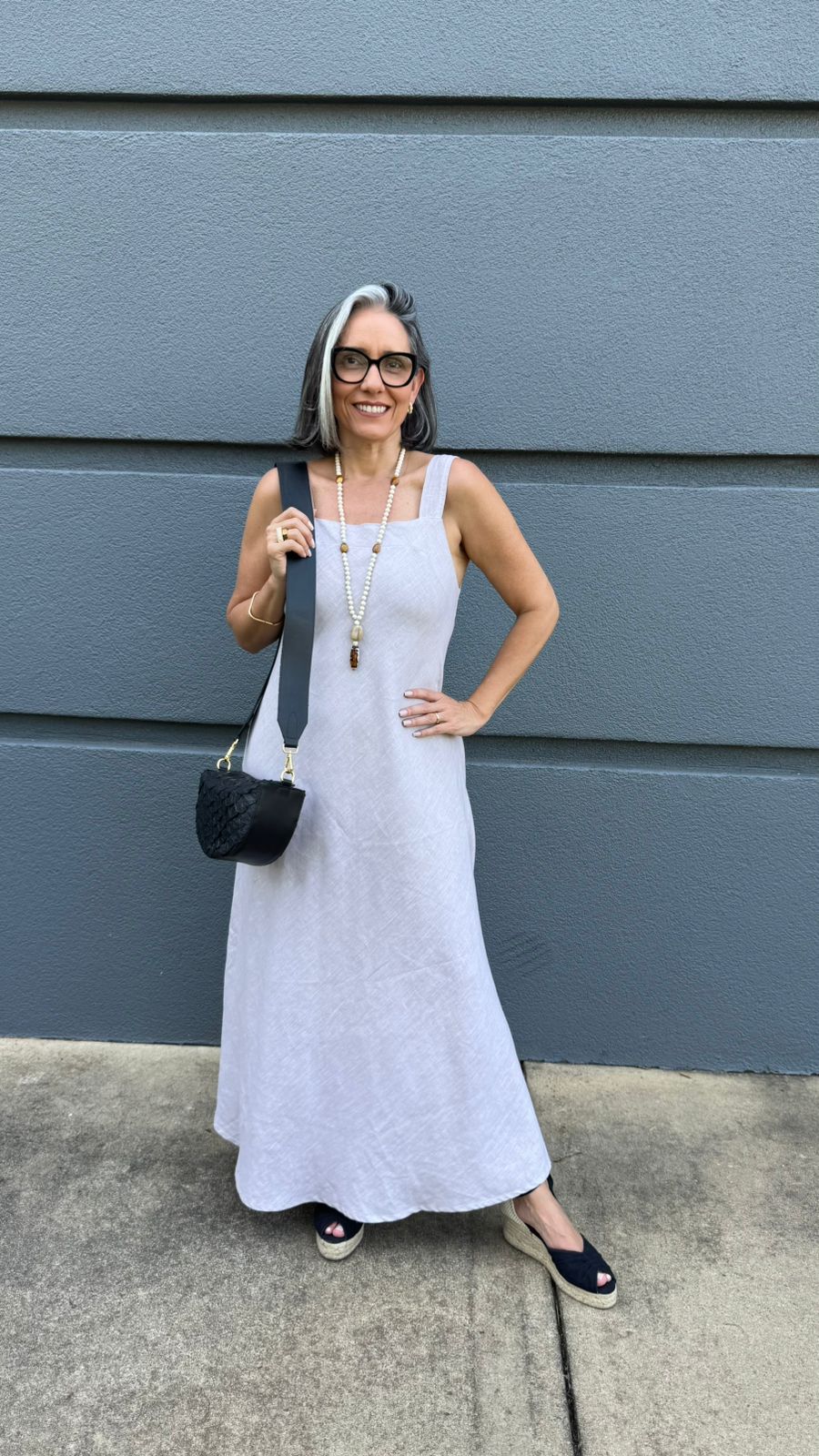 PLAIN LONG HONEY DRESS
