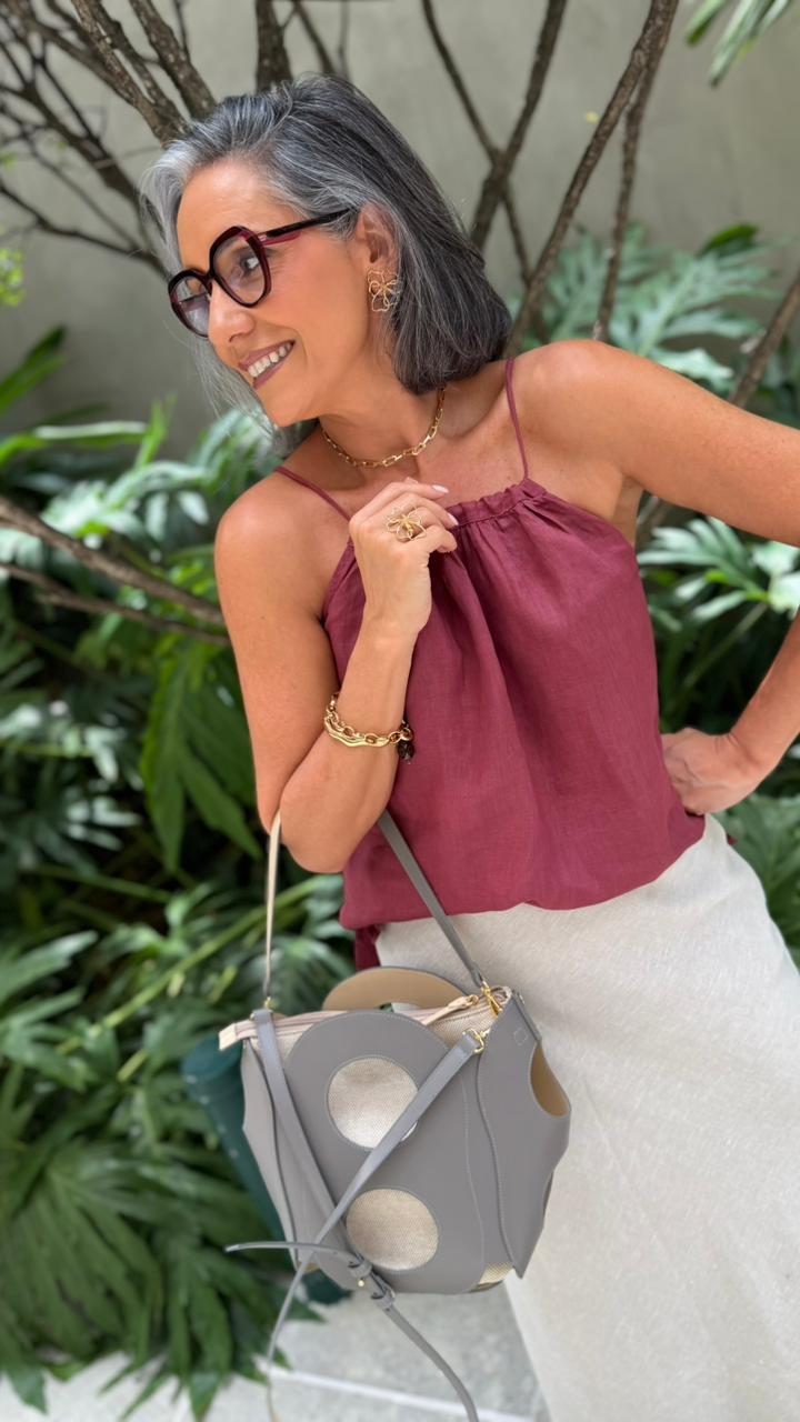 SUMATRA LINEN BLOUSE