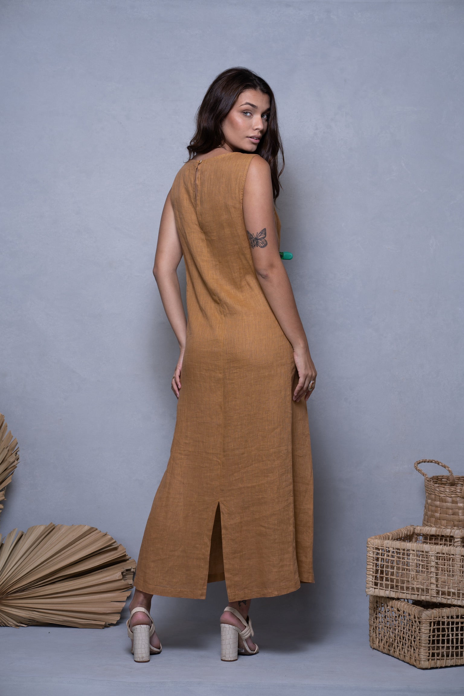 VESTIDO DELHI LISO SALE