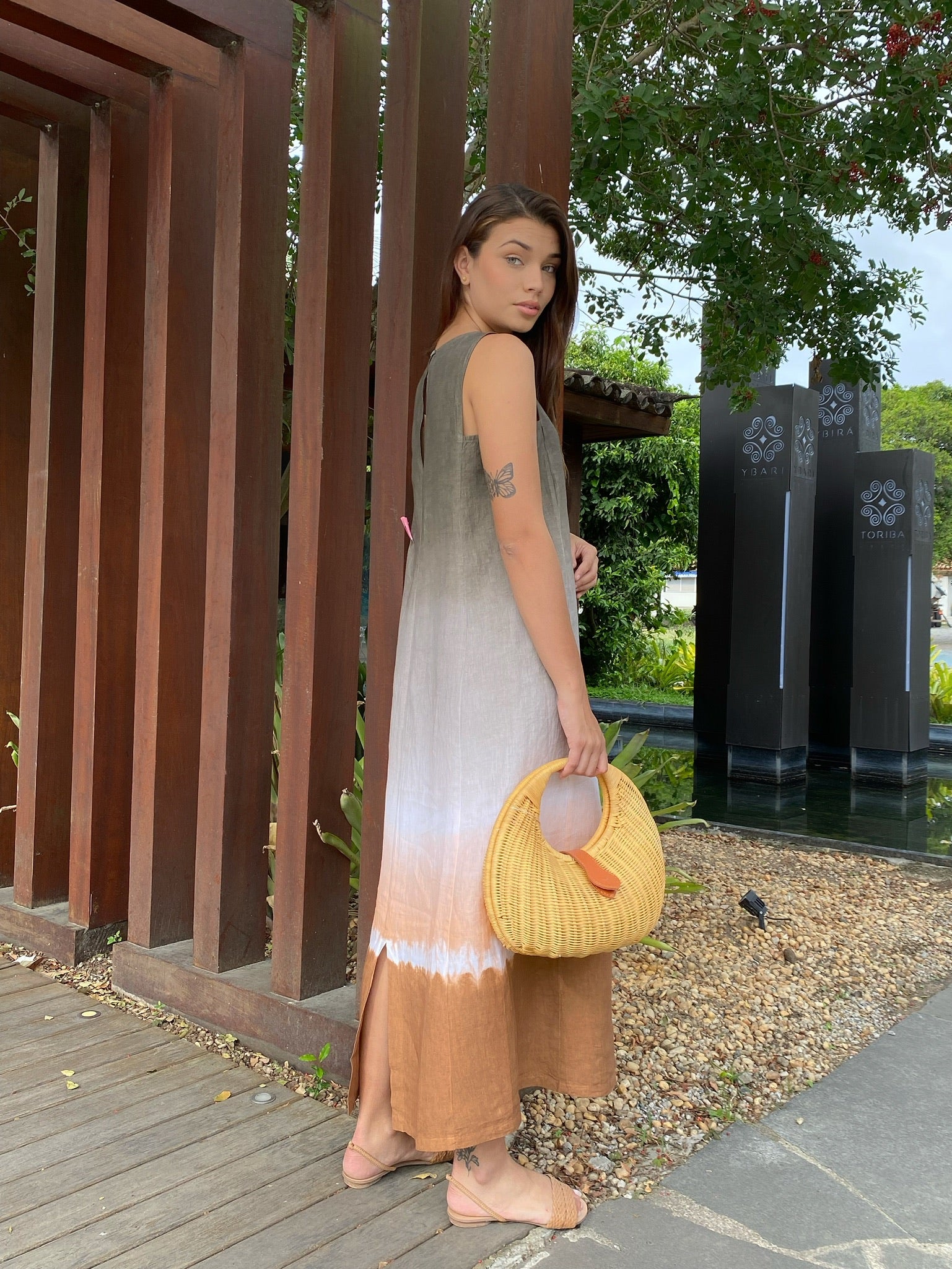 PAINTED DELHI DRESS