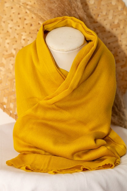PASHMINA MOSTARDA
