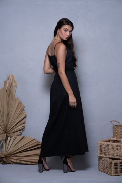 VESTIDO KAMARI LINHO LISO
